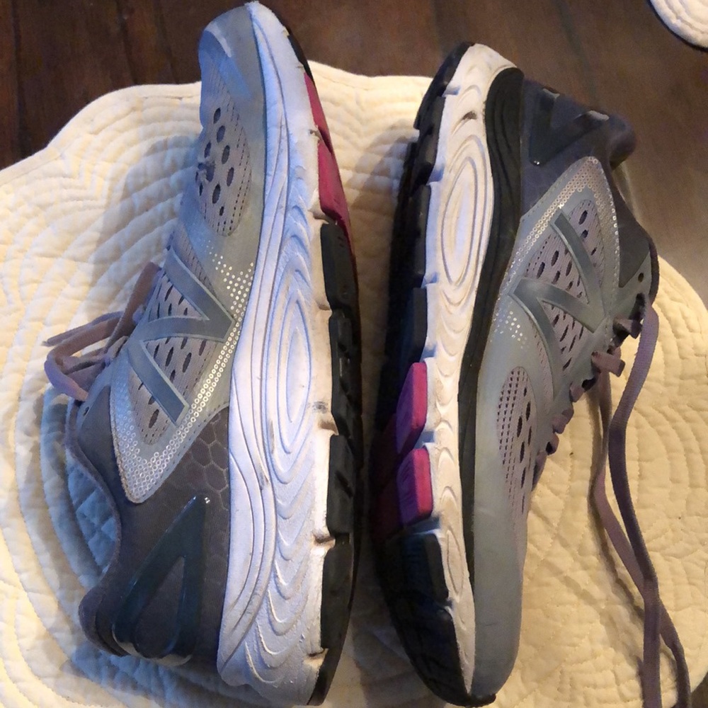 ⚖️💜New Balance Cushioning 840 Running Mesh and logo detail Shoes